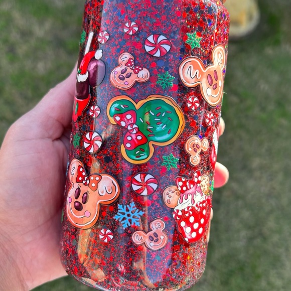 Mickey Mouse glass cup - Picture 4 of 5